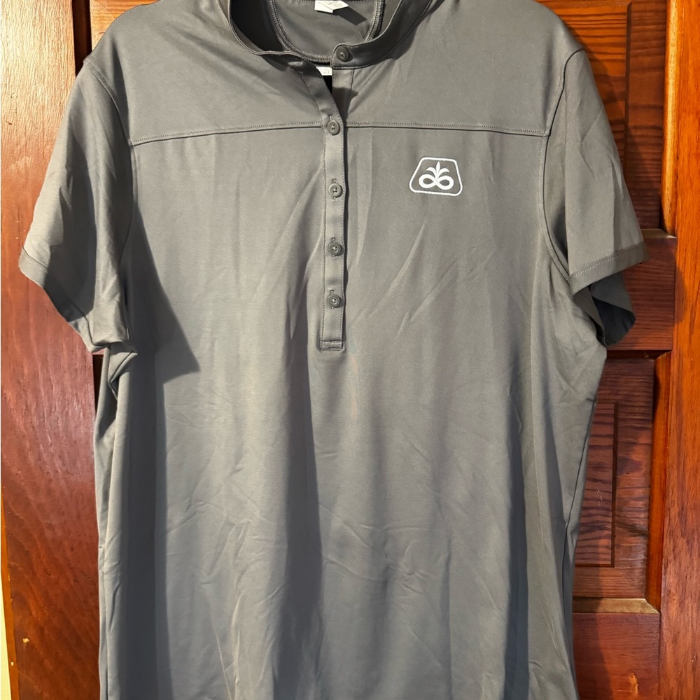Women’s Pioneer Corteva Gray Polo Shirt